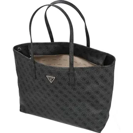 GUESS Shopper Power Play Large Tech Logo Coal Grau Damen