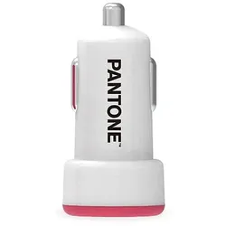 PANTONE Auto Ladegerät pink 2.1A   einfach unterwegs aufladen   Gesamtleistung 2,1 A