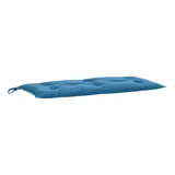 vidaXL Bankauflage 100 x 50 x 7 cm melange blau 1 St.