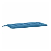 vidaXL Bankauflage 100 x 50 x 7 cm melange blau 1 St.