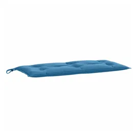 vidaXL Bankauflage 100 x 50 x 7 cm melange blau 1 St.
