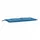 vidaXL Bankauflage 100 x 50 x 7 cm melange blau 1 St.