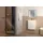 Sanipa 3way Waschtischunterbau für Keramik-Waschtisch Avento 55 cm, 2 Auszüge mit Griffleisten, Badmöbel,
