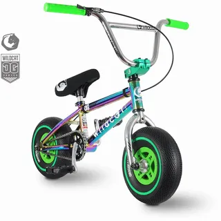 WILDCAT Royal Mini Bmx 10 Zoll (mit Bremsen), grün