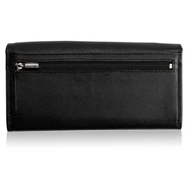 Josephine Osthoff Handtaschen-Manufaktur Josephine Osthoff Geldbörse Damen Portemonnaie schwarz