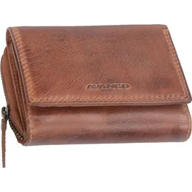 glücksnugget Geldbörse Damen bro brown