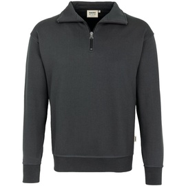 Hakro Zip-Sweatshirt Premium anthrazit, 6XL