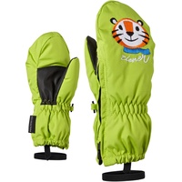 Ziener LE ZOO MINIS glove Ski-handschuhe / Wintersport |warm, atmungsaktiv, grün (lime green), 92cm