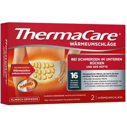 ThermaCare Wärmeumschläge bei Schmerzen in Rücken & Hüfte 2 St