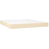 vidaXL Taschenfederkernmatratze Creme 180 x 200 cm H3