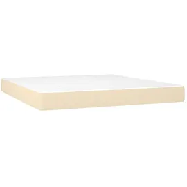 vidaXL Taschenfederkernmatratze Creme 180 x 200 cm H3