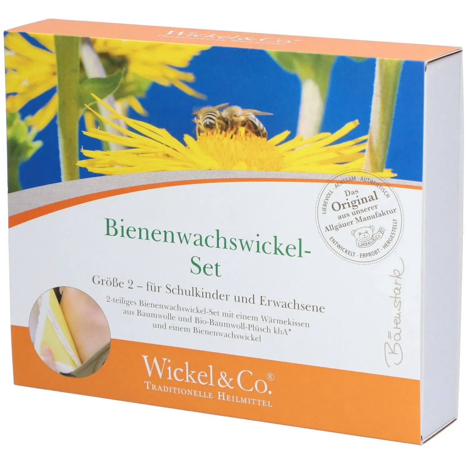 Bienenwachswickel-Set