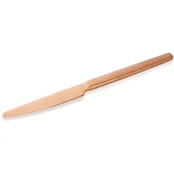 24x Menümesser ALEX BRONZE, mit bronze, matte PVD Beschichtung, 23 cm, Chromstahl 13/0