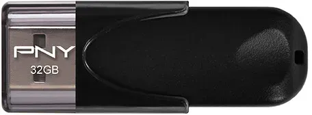 PNY Attaché 4 2.0 32GB USB-Stick USB Typ-A Schwarz
