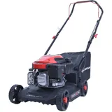 STAHLMANN Rasenmäher Benzin BR390 – 4,0PS (2,9kW) 127ccm, 39cm Schnittbreite, Schnitthöhenverstellung, 35L Fangkorb