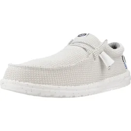 HEYDUDE Wally Sport Mesh Herren Beige/Weiß 43