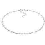 Elli Fußschmuck Damen Fußkettchen Figaro Zeitlos Basic 925 Silber