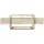 moebel17 Bianco Lowboard 160 x 49,8 x 46,1 cm Beige Holz, Spanplatte