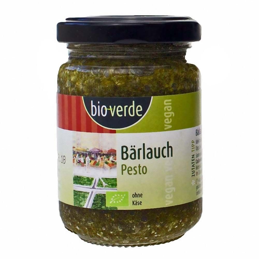 bio-verde Bio Bärlauch Pesto Creme 125 ml
