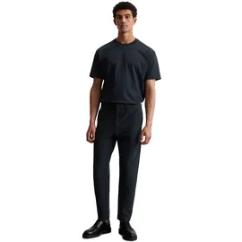 Marc O'Polo Jerseyhose "aus reiner Bio-Baumwolle", Herren, Gr. 3XL, Normalgrößen, blau (schwarz navy), Obermaterial: 100% Baumwolle, unifarben, skinny fit normal, Hosen Jerseyhose