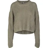 URBAN CLASSICS Wide Oversized Pullover Olive L