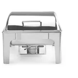HENDI Chafing Dish GN 2/3, Spiegelglanz, Profi Line, 6L, 395x405x(h)320mm