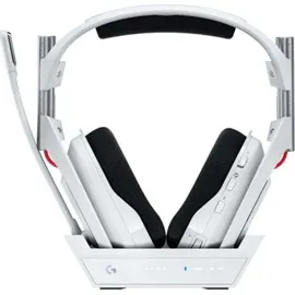 Logitech LogitechG ASTRO A50 (Gen 5) Weiß - Kabelloses LIGHTSPEED Gaming-Headset und Basisstation mit PLAYSYNC Audio