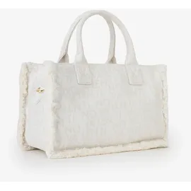 Valentino Shyla Handtasche Baumwolle/Synthetik Weiß