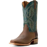 Ariat Men's Futurity Cashout Cowboy Boot Western, Earth/Glacier Blue, 7.5 Wide - 44 EU