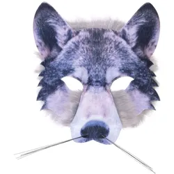 Fotorealistische Wolfskopfmaske - OS