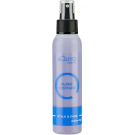 Style & Care Glanzfestiger starker Halt Haarfestiger zum formen und stylen der Haare | Sprühfestiger gibt Glanz und Halt | Haar Spray ohne Silikone & Parabene