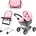 Cosy Set Sterne Rosa