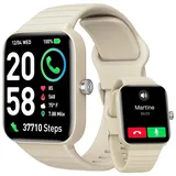 Smartwatch Herren, Smartwatch mit Telefonfunktion, Alexa integrierte Fitnessuhr, 100+ Sportmodi, Uhr 1,8 Zoll, IP68, Schrittzähleruhr Damen für A... - Grün