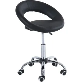 Homcom Rollhocker schwarz