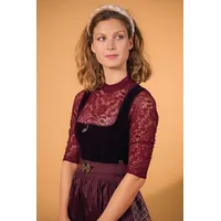 MarJo Dirndl Samt Dirndl 2tlg. - AMORBACH - mahagoni 38