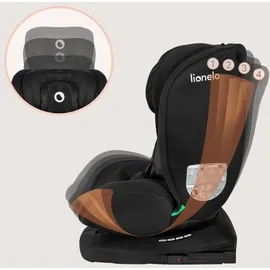 lionelo Bastiaan i-Size Schwarz