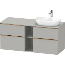 Duravit D-Neo Konsolenwaschtischunterbau wandhängend Betongrau Matt 1400x550x664 mm à DE4970R0407000 DE4970R04070000,