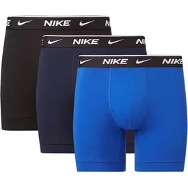 Nike Boxershorts 3 Einheiten Obsidian / Game Royal / Black M
