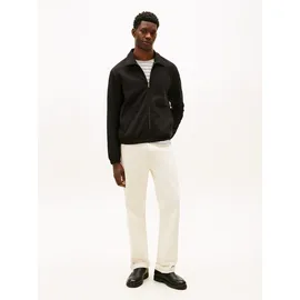 Tommy Hilfiger Essential Terry Ivy Sweatjacke Herren Schwarz M