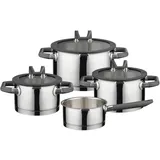 ELO Black Pearl Topf-Set 4-tlg. Fleischtopf (3x) + Stielkasserolle