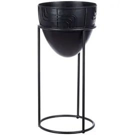 Gilde Labyrinth 24 x 50 x 24 cm Schwarz