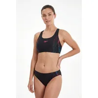 Speedo Bandeau-Bikini Damen Schwarz 40