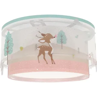 Dalber Kinder Deckenlampe Loving Deer Reh Rosa 61276M