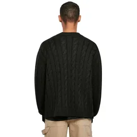 URBAN CLASSICS Boxy Strickjacke Black L