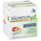 Avitale Magnesium 400+D3+K2 direkt Pfirsich-Maracuja