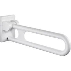 Stützklappgriff Nylon Serie 400 (Ausführung: Stützklappgriff aus Nylon Weiß 19 600mm /rutschsichere Oberfläche)