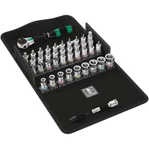WERA 8100 SA All-in Zyklop Speed-Knarrensatz, mit Haltefunktion, 1/4"-Antrieb, metrisch, 42-teilig