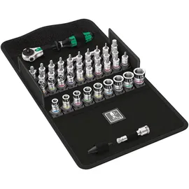 WERA 8100 SA All-in Zyklop Speed-Knarrensatz, mit Haltefunktion, 1/4"-Antrieb, metrisch, 42-teilig