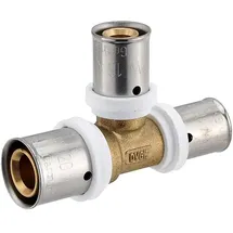 heima24 Pressfitting-T-Stück - reduziert - 20 x 2,0 - 16 x 2,0 - 16 x 2,0 mm für MV-Rohr