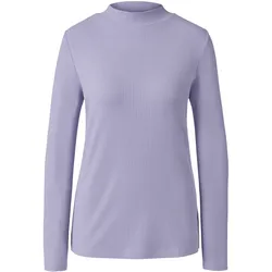 Tchibo - Geripptes Langarmshirt - Damen - Gr. L - lila